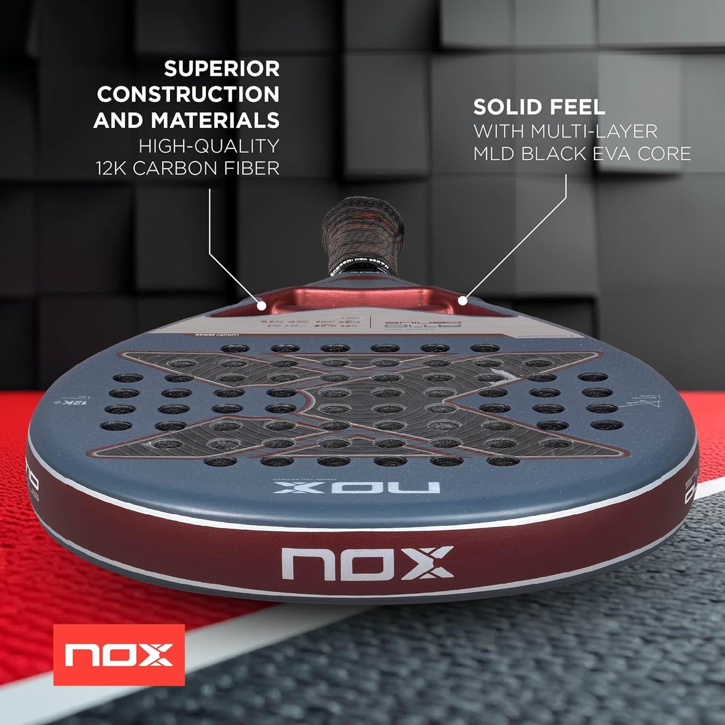Nox Pala Pádel AT10 Luxury Genius 12K Agustin Tapia 2025