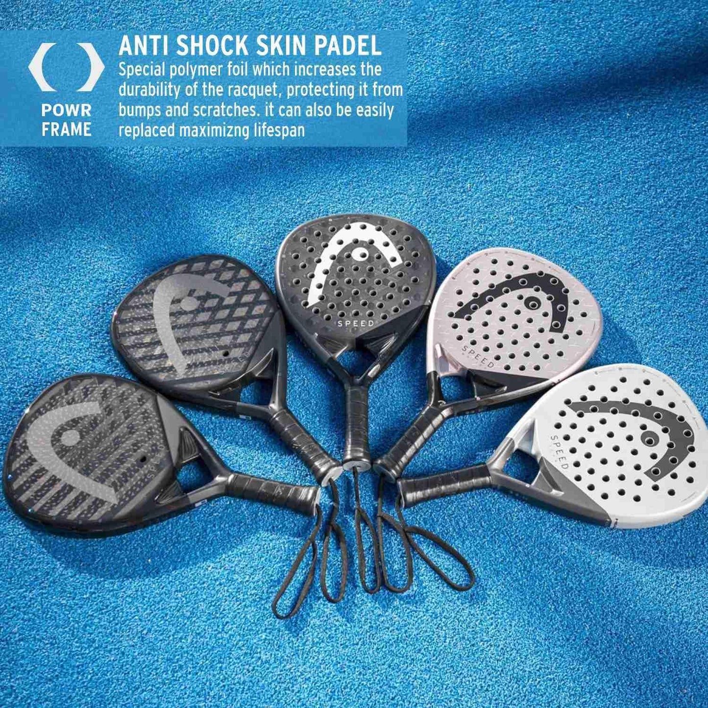 HEAD Speed Padel Racket Paddle Series (Pro, Pro X, Motion, Elite)