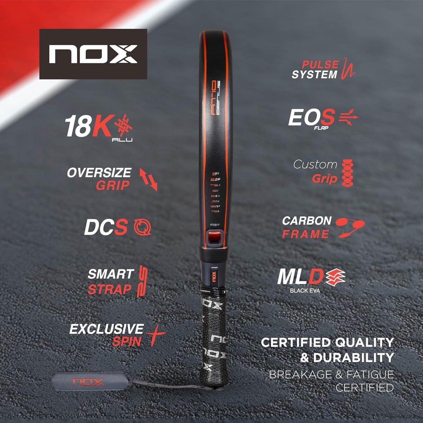 NOX At10 Genius Attack 18k Alum By Agustin Tapia 2025