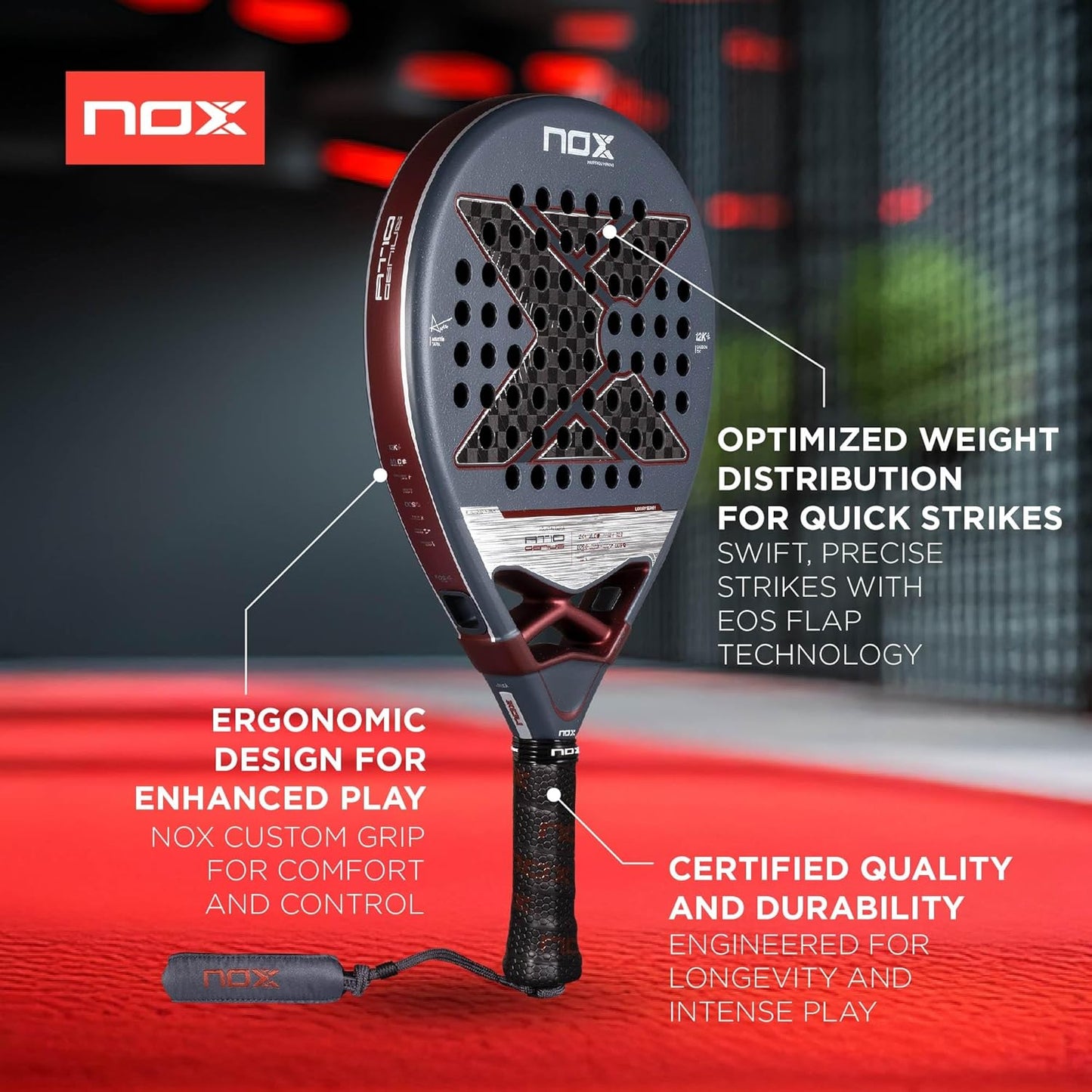 Nox Pala Pádel AT10 Luxury Genius 12K Agustin Tapia 2025