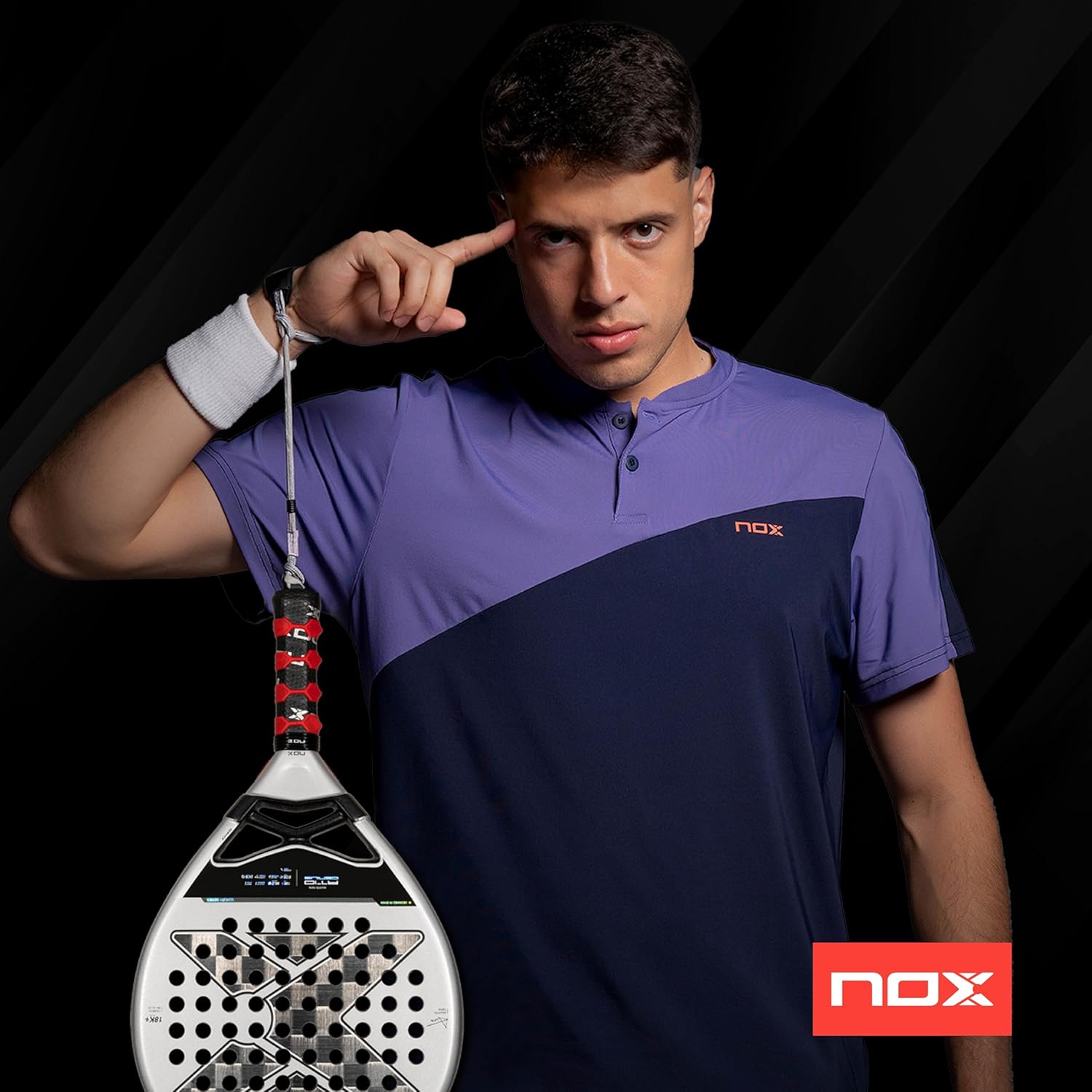 NOX NOX At10 Genius 18k By Agustin Tapia - Racchetta da padel 360-375 gr
