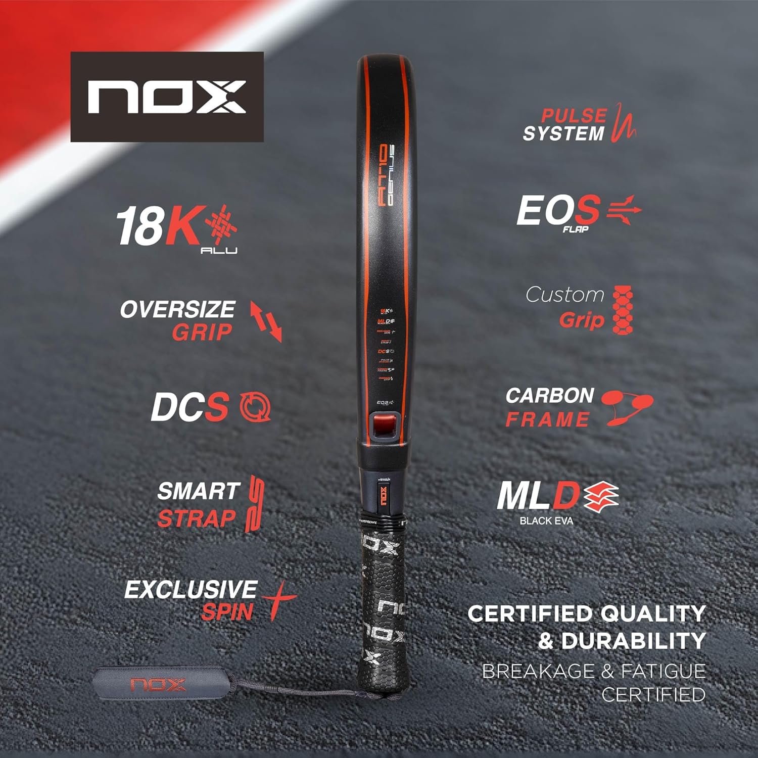 NOX At10 Genius Attack 18k Alum By Agustin Tapia 2025