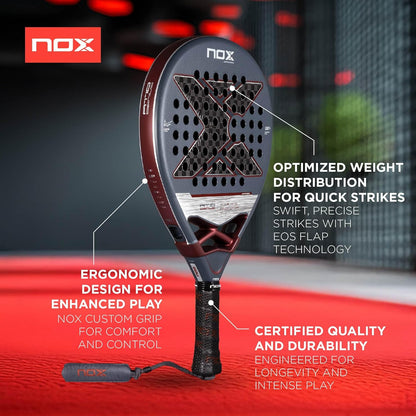 Nox Pala Pádel AT10 Luxury Genius 12K Agustin Tapia 2025